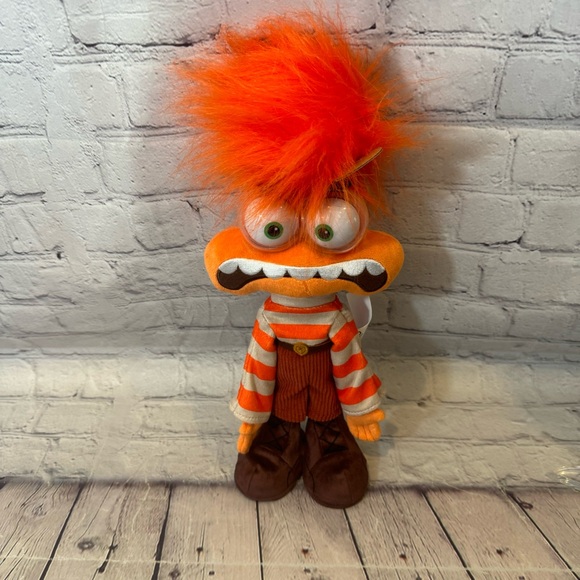 Disney Inside Out Anxiety “Shaking with Anxiety” Standing Plush - Picture 1 of 3